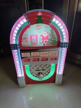 Mr Christmas Holiday Jukebox Works 9 1/2